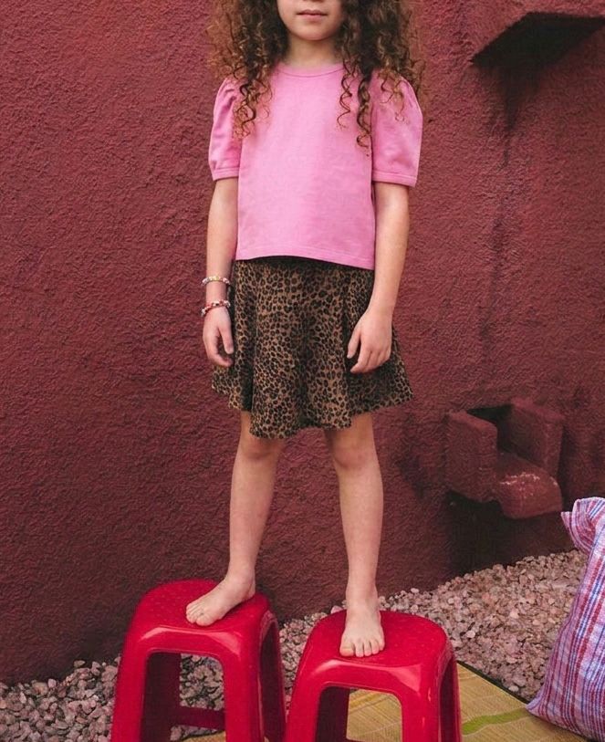 Top Rose Élégance – Côtés Ouverts