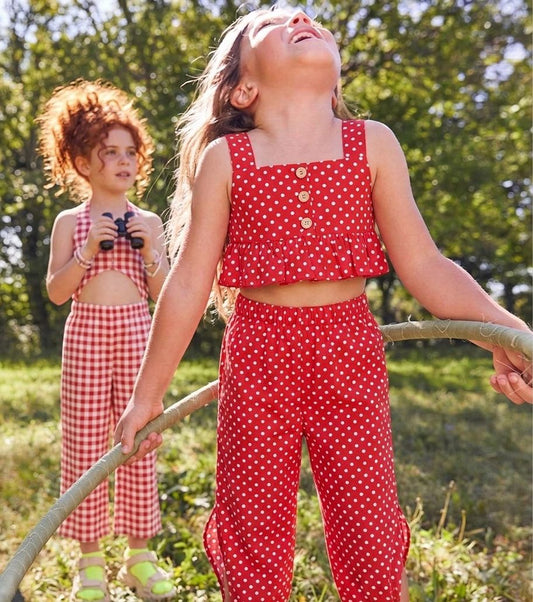 Set polka dots